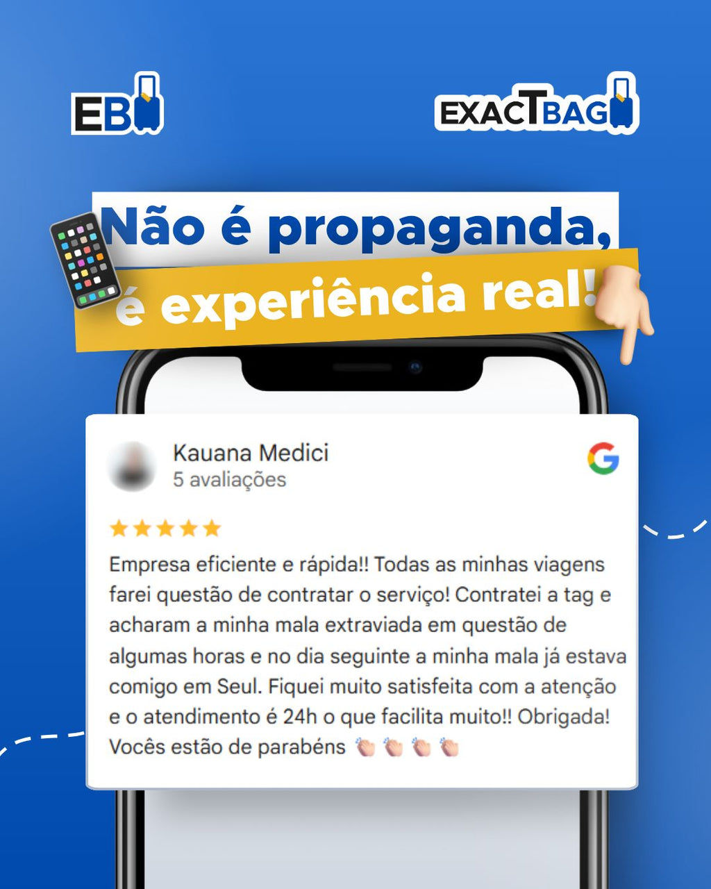 Assistência de Bagagem ExactBag (Por Bagagem)